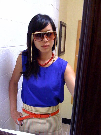 Ghetto fab chain glasses-CHEAPest thrill ever!