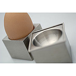 Kubic 4-piece Egg Cup and Spoon Set from Overstock.com
