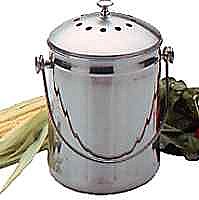 Compost Pail   Extra Filters. Free Shipping. Lifetime Guarantee. 