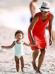 Halle and family having fun at the beach(added more pics)
