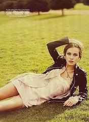 Alexa Chung does Harper's Bazaar UK-may 09
