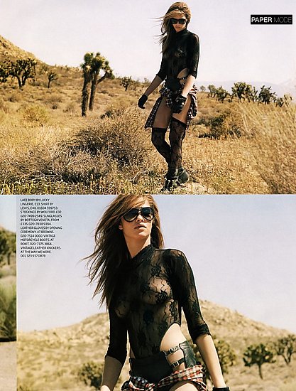Ana Beatriz Barros for GQ UK-august 09