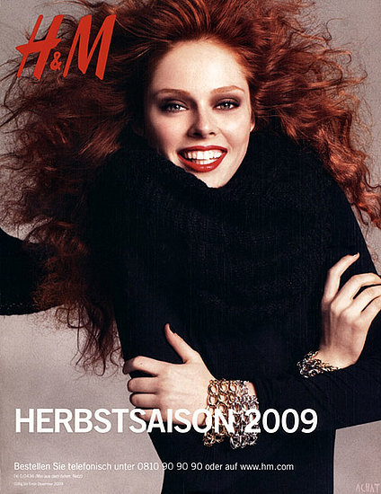Coco Rocha does H&M Fall ad campaign