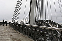 Pretending to Fall Off Bridge, Man Actually Falls