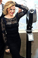 Oh Snap! Kylie Minogue Lights Up Empire State Building