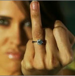 Freaky or Fabulous? Ms. Taken Faux Diamond Ring 