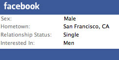 Facebook: Helping Gay People Come Out to the World