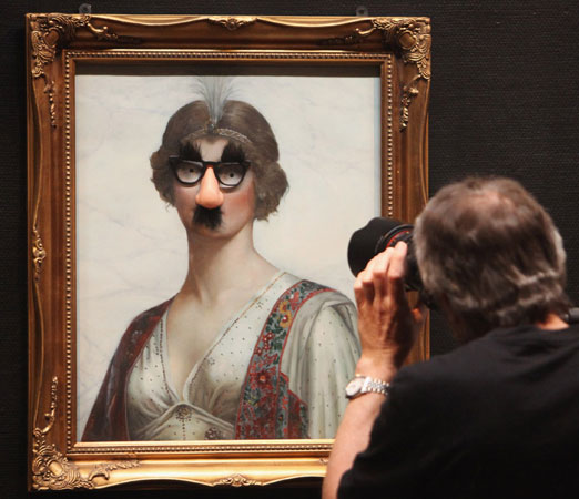 Guerilla Artist Banksy Has Official Exhibit in His Hometown Guerilla Artist Banksy Has Official Exhibit in His Hometown