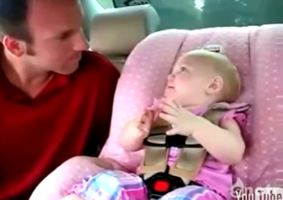 Cute Alert: This Baby Has a Lot on Her Mind
