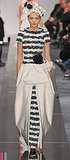 Spring 2009 Couture Shows - Monochrome Stripes