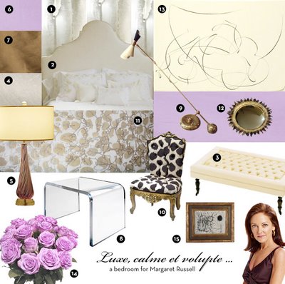 Interesting bedroom design