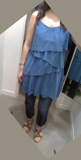 Light blue dress