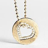 Fab Hearts You: Win a Love Rocks NY Gold and Diamond "Open Heart" Necklace