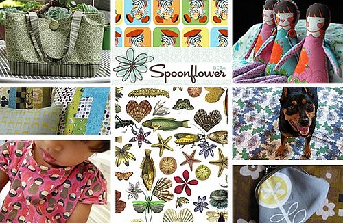 Nice and New: Spoonflower Custom Fabrics