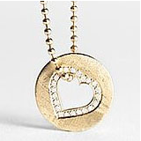 Fab Hearts You: Win a Love Rocks NY Gold and Diamond "Open Heart" Necklace