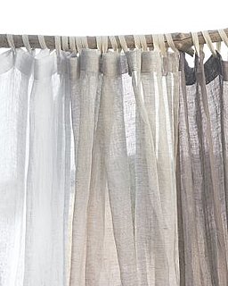 Steal of the Day: Eileen Fisher Sheer Linen Shower Curtain