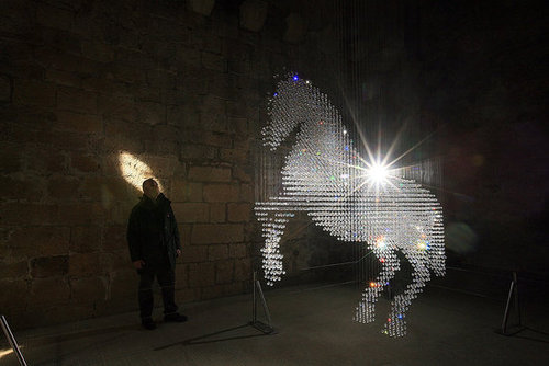 Stella McCartney's Brilliant Equestrian Chandelier Returns