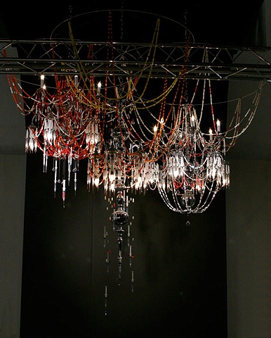 Casa Verde: Upcycled Chandeliers