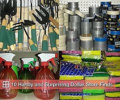 10 Handy and Surprising Dollar Store Finds