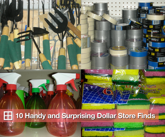 10 Handy and Surprising Dollar Store Finds 10 Handy and Surprising Dollar Store Finds