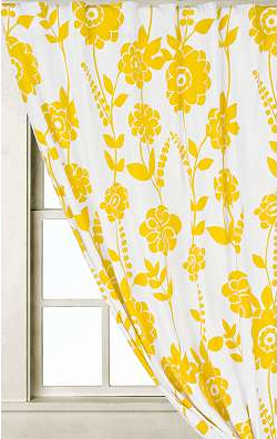 Steal of the Day: Climbing Dahlia Curtain