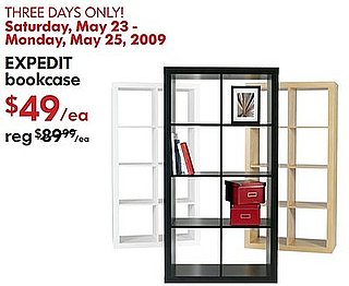 Sale Alert: Ikea Expedit Bookcase