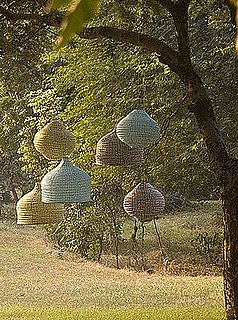 Nice and New: India Rose Fabric Lanterns