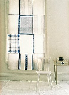 Cool Idea: Dish Towel Curtain