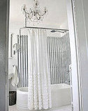 Cool Idea: Galvanized Steel Instead of Shower Tile Cool Idea: Galvanized Steel Instead of Shower Tile