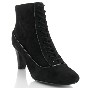 Loulou de la Falaise Suede Lace-Up Bootie at HSN.com $69.90