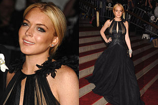 The Met's Costume Institute Gala: Lindsay Lohan