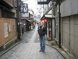 A cool alley filled with restaurants and bars