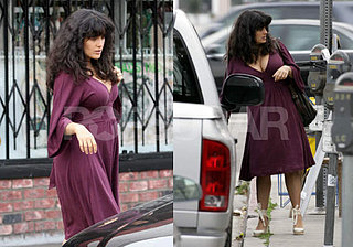 Salma Debuts Her Wet Poodle 'Do