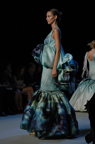 Immaterial: Zac Posen Strapless Bubble Dress