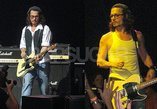 Johnny Depp Rocks Out For Charity