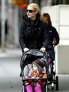 Mommy Gwyneth takes a Stroll