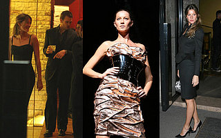 Gisele Does Her Little Turn on the Catwalk, Tom Watches