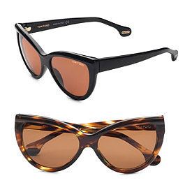 Tom Ford Eyewear - Anouk Cat's-Eye Sunglasses - Saks.com