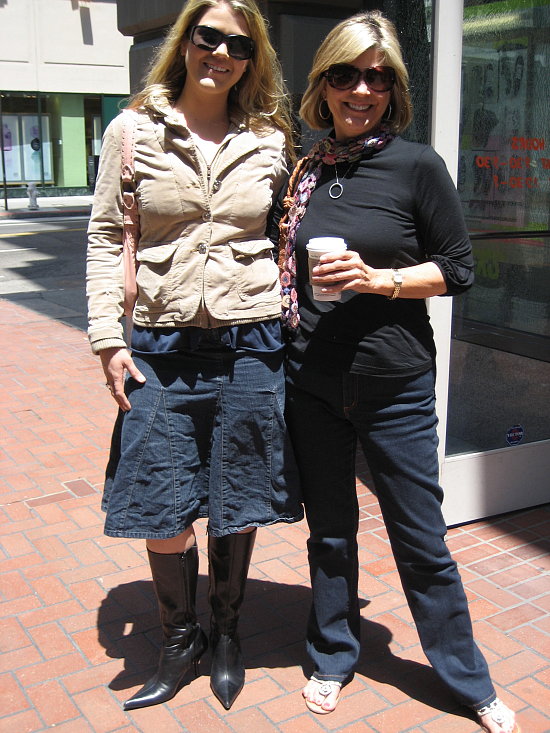 Mom and Daughter Chic!