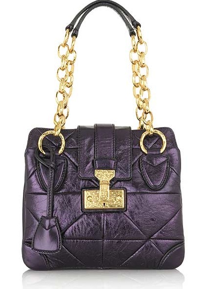 Trend Alert: Colored Metallic Handbags Trend Alert: Colored Metallic Handbags