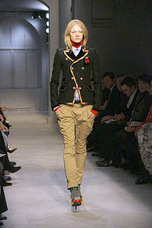 The Look For Less: Balenciaga Piped Blazer 