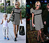 Who Wore It Better? Ella Moss Black and White Stripe Dress 