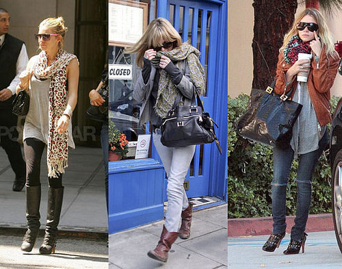 Who Wore It Better? Leopard-Print Scarf 