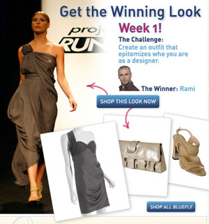 On Our Radar: Project Runway and Bluefly Team Up 