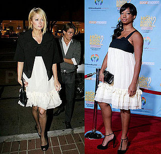 Who Wore It Better? Juicy Couture Chiffon Ruffle Dress 