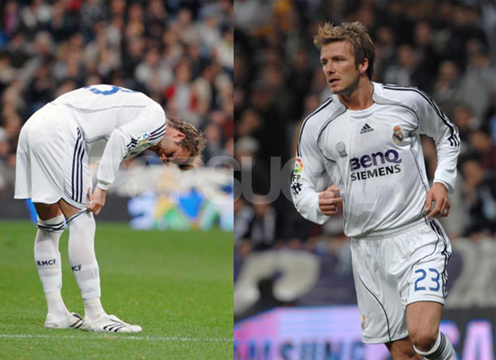 Oh No! Beckham Gets Injured