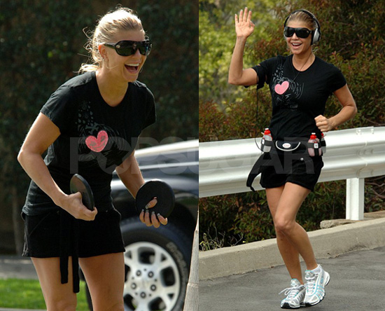 Fergie Is...Wait for it...Working On Her Fitness (Again)