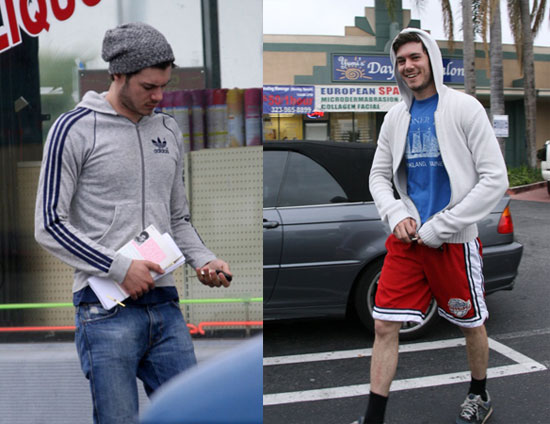 Adam Brody Trains for Battle Royale