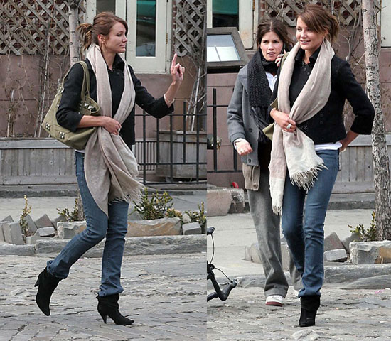 Cameron Hits Up Empty Meatpacking For Some Lunch