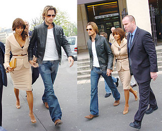 Halle Brings Out Her Best Accessory -- Gabriel